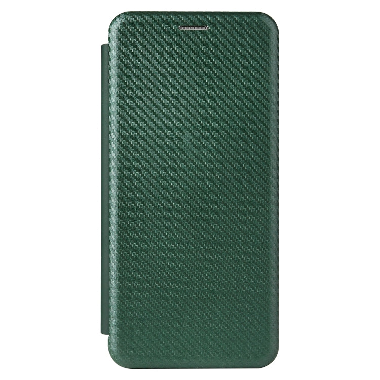 For LG K53 Carbon Fiber Texture Horizontal Flip TPU + PC + PU Leather Case with Card Slot