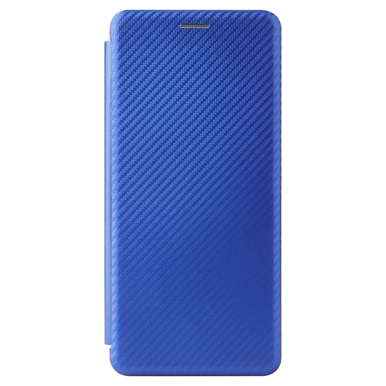 For LG Stylo 7 5G Carbon Fiber Texture Horizontal Flip TPU + PC + PU Leather Case with Card Slot