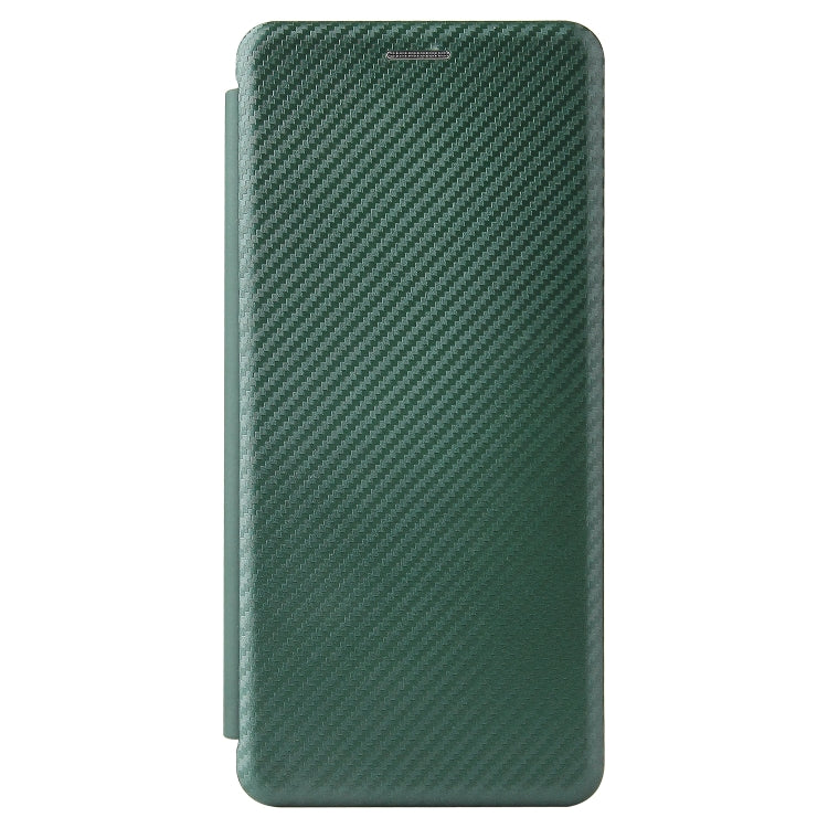For LG Stylo 7 5G Carbon Fiber Texture Horizontal Flip TPU + PC + PU Leather Case with Card Slot