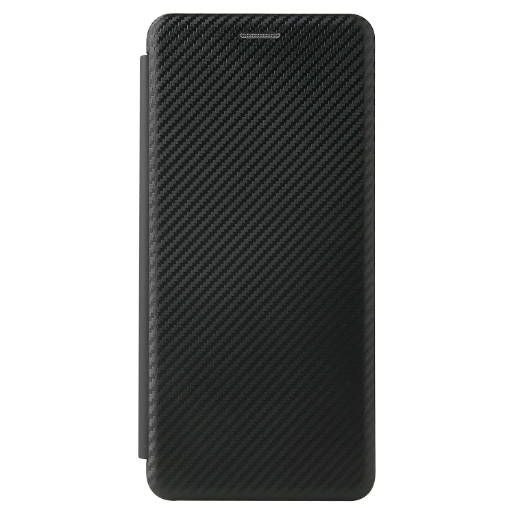 For LG Stylo 7 5G Carbon Fiber Texture Horizontal Flip TPU + PC + PU Leather Case with Card Slot