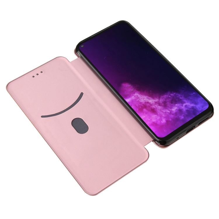 For Motorola Moto G Play (2021) Carbon Fiber Texture Horizontal Flip TPU + PC + PU Leather Case with Card Slot