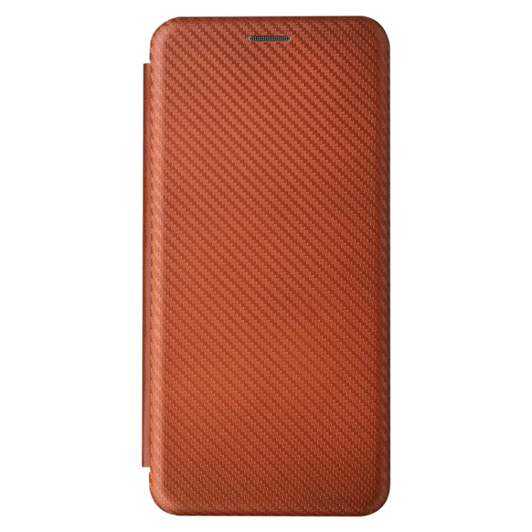 For Motorola Moto G Play (2021) Carbon Fiber Texture Horizontal Flip TPU + PC + PU Leather Case with Card Slot