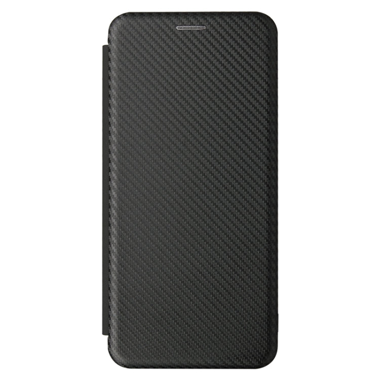 For Motorola Moto G Play (2021) Carbon Fiber Texture Horizontal Flip TPU + PC + PU Leather Case with Card Slot
