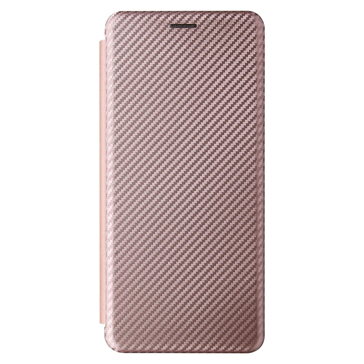 For ZTE Axon 20 5G / 4G Carbon Fiber Texture Horizontal Flip TPU + PC + PU Leather Case with Card Slot