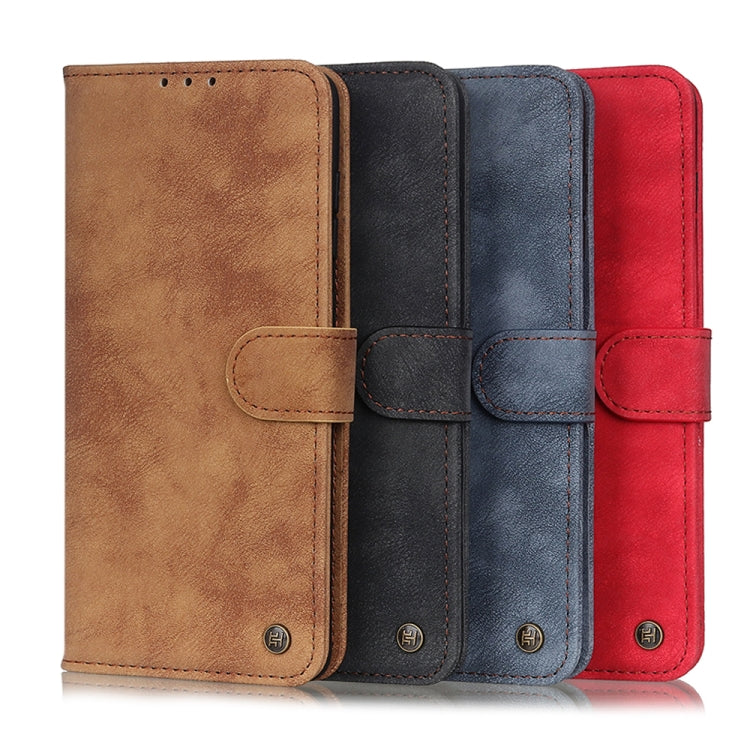 For Xiaomi Redmi K40 Antelope Texture Magnetic Buckle Horizontal Flip PU Leather Case with Card Slots & Wallet & Holder