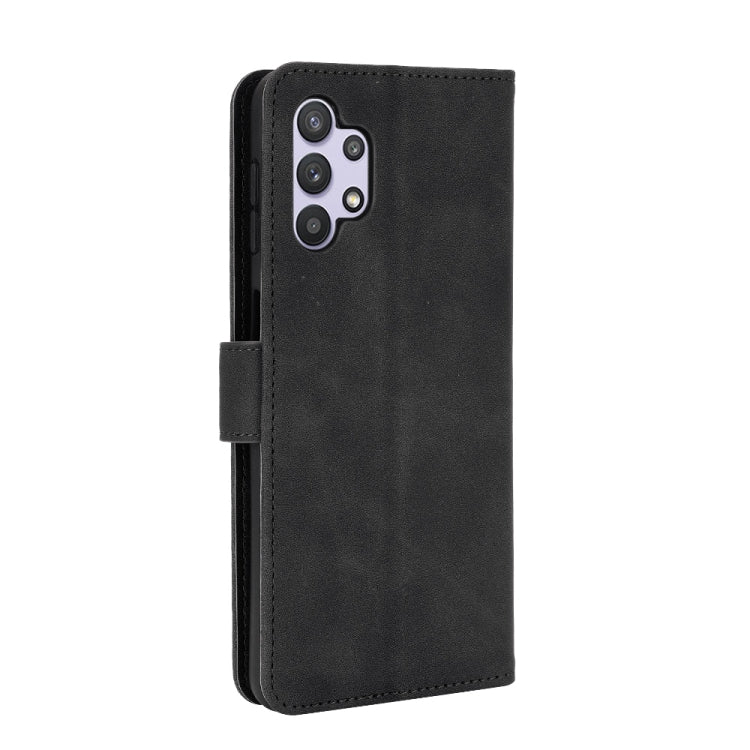 For Samsung Galaxy A32 5G Solid Color Skin Feel Magnetic Buckle Horizontal Flip Calf Texture PU Leather Case with Holder & Card Slots & Wallet