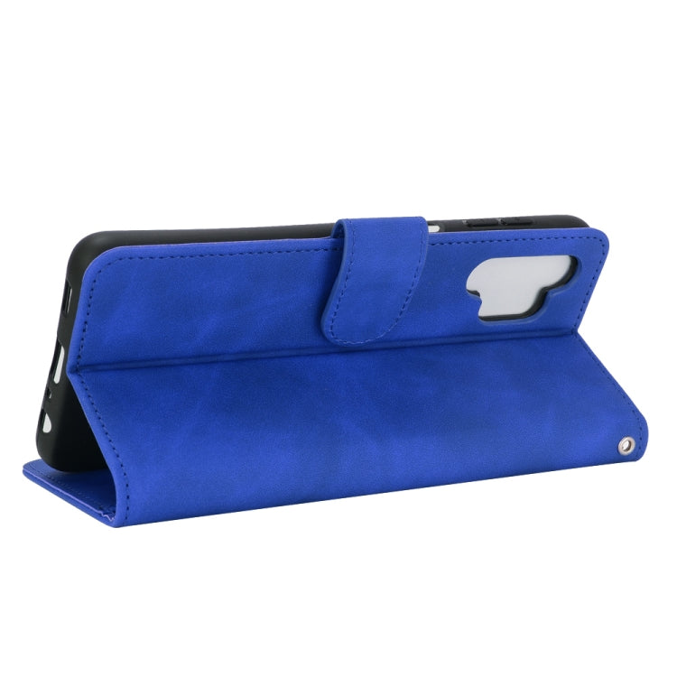 For Samsung Galaxy A32 5G Solid Color Skin Feel Magnetic Buckle Horizontal Flip Calf Texture PU Leather Case with Holder & Card Slots & Wallet