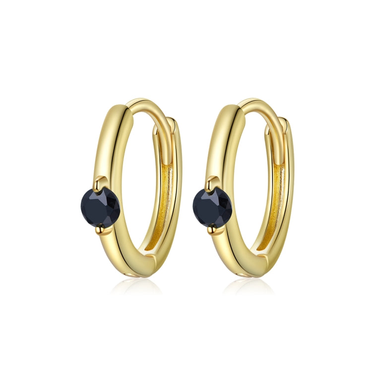 S925 Sterling Silver Silver Fashion Zircon Ear Buckle Women Earrings