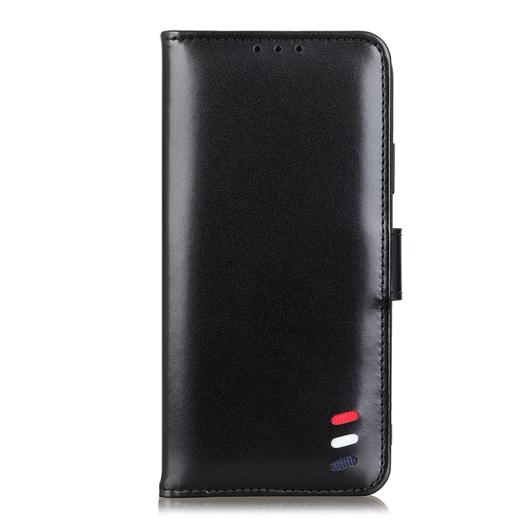 For Xiaomi Redmi Note 9T 5G 3-Color Pearl Texture Magnetic Buckle Horizontal Flip PU Leather Case with Card Slots & Wallet & Holder