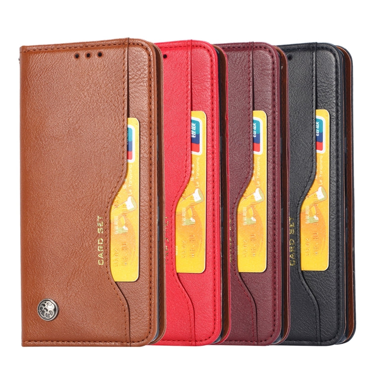 For Samsung Galaxy A32 5G Knead Skin Texture Horizontal Flip Leather Case with Photo Frame & Holder & Card Slots & Wallet