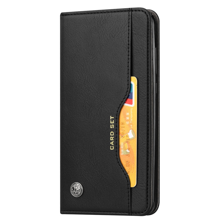 For Samsung Galaxy A52 5G / 4G Knead Skin Texture Horizontal Flip Leather Case with Photo Frame & Holder & Card Slots & Wallet