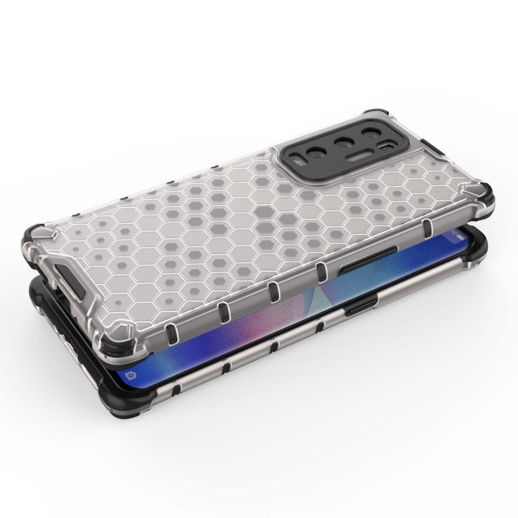 For OPPO Reno5 Pro+ Shockproof Honeycomb PC + TPU Case