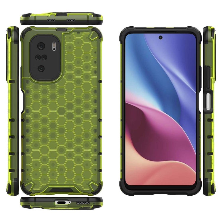 For Xiaomi Redmi K40 / K40 Pro Shockproof Honeycomb PC + TPU Case