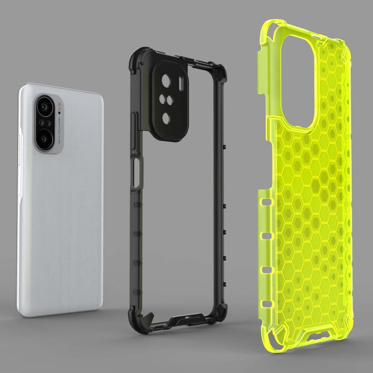 For Xiaomi Redmi K40 / K40 Pro Shockproof Honeycomb PC + TPU Case