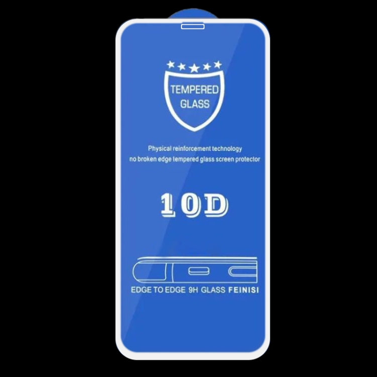 For iPhone 12 mini 9H 10D Full Screen Tempered Glass Screen Protector