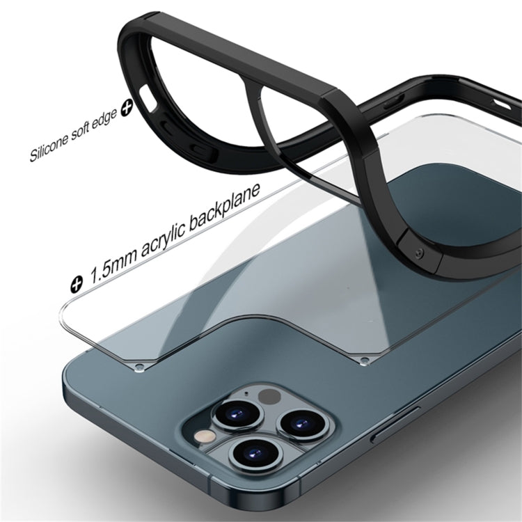 For iPhone 12 / 12 Pro TPU + PC Protective Case