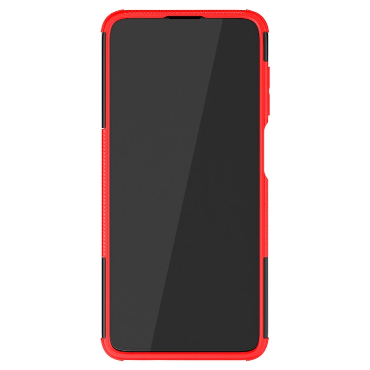 For Motorola Moto G Stylus (2021) Tire Texture Shockproof TPU+PC Protective Case with Holder