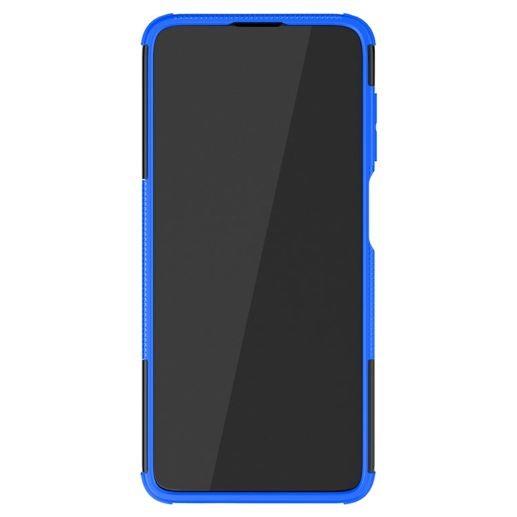 For Motorola Moto G Stylus (2021) Tire Texture Shockproof TPU+PC Protective Case with Holder