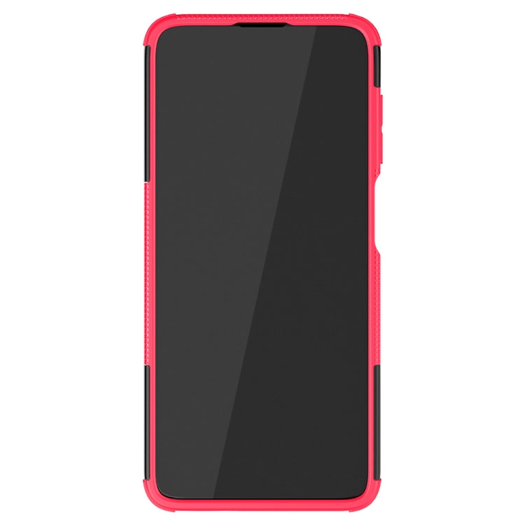 For Motorola Moto G Stylus (2021) Tire Texture Shockproof TPU+PC Protective Case with Holder