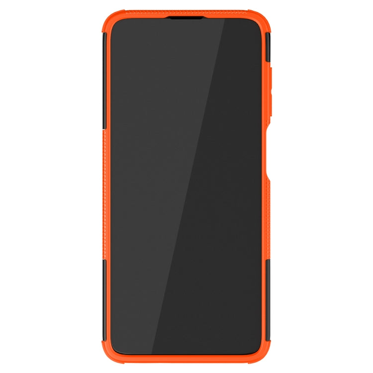 For Motorola Moto G Stylus (2021) Tire Texture Shockproof TPU+PC Protective Case with Holder