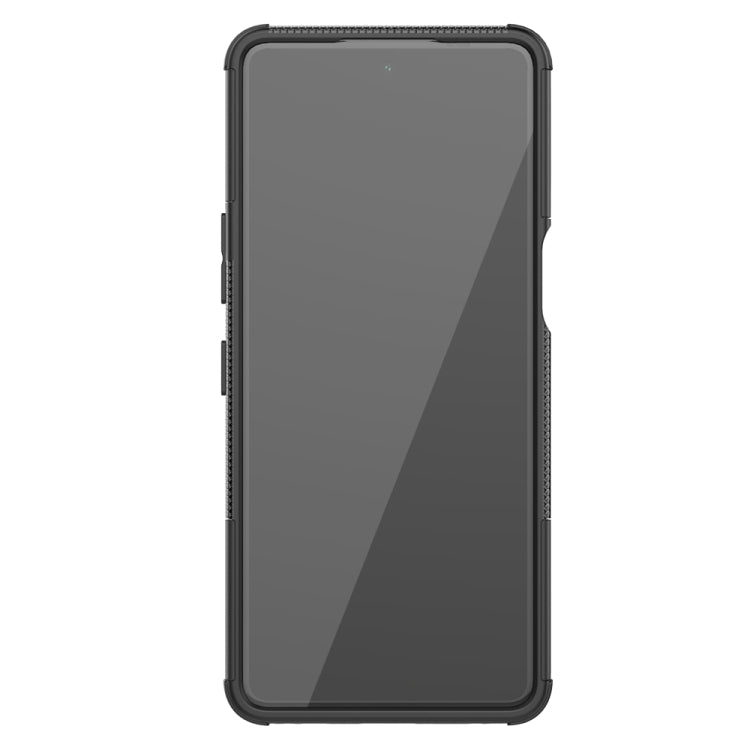 For LG Stylo 7 5G Tire Texture Shockproof TPU+PC Protective Case with Holder