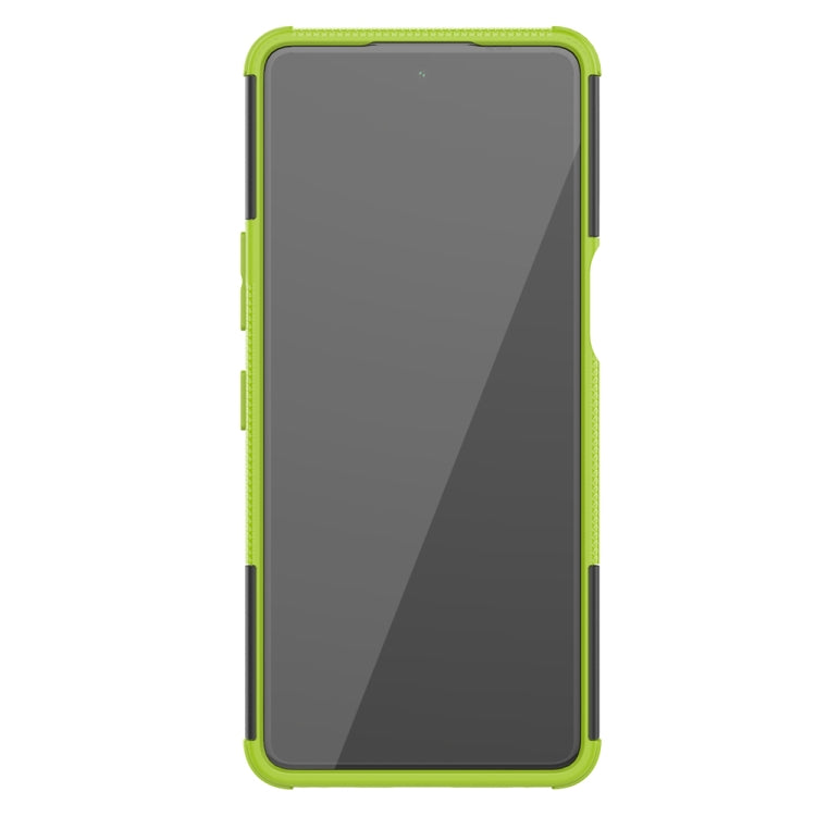 For LG Stylo 7 5G Tire Texture Shockproof TPU+PC Protective Case with Holder