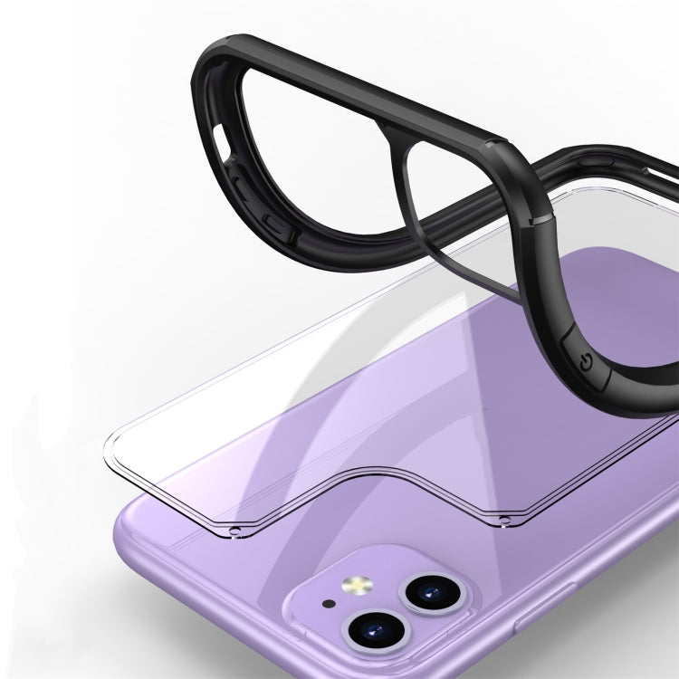 For iPhone 11 Pro Max TPU + PC Protective Case
