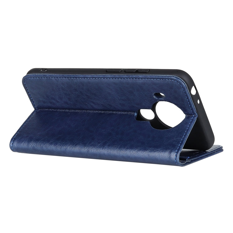 For Nokia 7.3 Magnetic Crazy Horse Texture Horizontal Flip Leather Case with Holder & Card Slots & Wallet