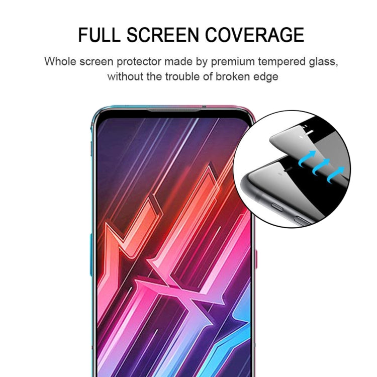 For Nubia Red Magic 6 / 6 Pro 25 PCS Full Glue Full Screen Tempered Glass Film