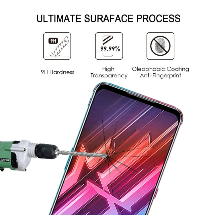 For Nubia Red Magic 6 / 6 Pro 25 PCS Full Glue Full Screen Tempered Glass Film