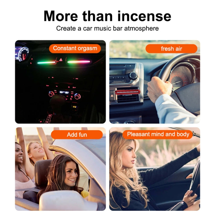 Car Air Outlet Aromatherapy Creative Intelligent Voice Control Atmosphere Lamp