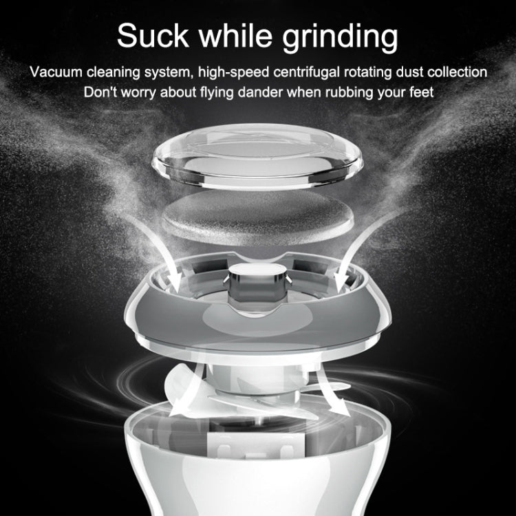 Electric Foot Polisher Replacement Sandpaper Disk Grinding Head for EDA001301801, Specification:Grey Disk