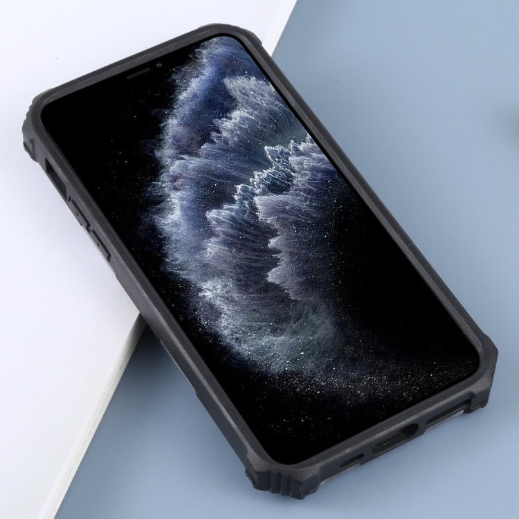 For iPhone 11 Pro Camouflage Armor Shockproof TPU + PC Magnetic Protective Case with Holder