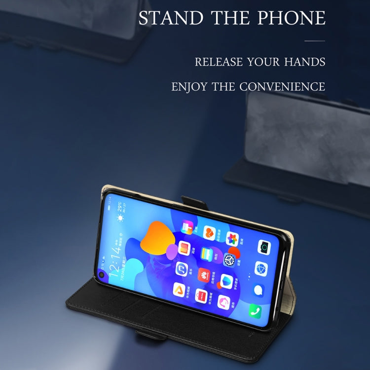For Huawei Mate 30 Lite DZGOGO MILO Series PC + PU Horizontal Flip Leather Case with Holder & Card Slot & Wallet