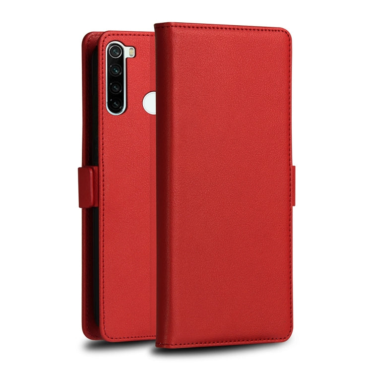 For Xiaomi Redmi Note 8 DZGOGO MILO Series PC + PU Horizontal Flip Leather Case with Holder & Card Slot & Wallet