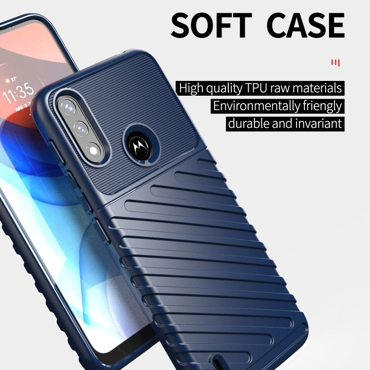 For Motorola Moto E7 Power Thunderbolt Shockproof TPU Protective Soft Case