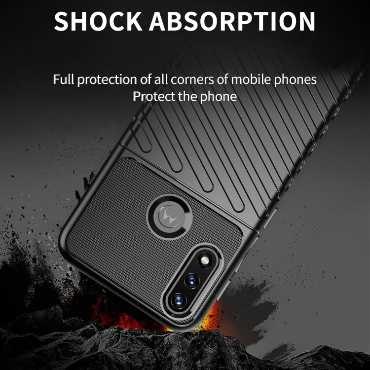 For Motorola Moto E7 Power Thunderbolt Shockproof TPU Protective Soft Case