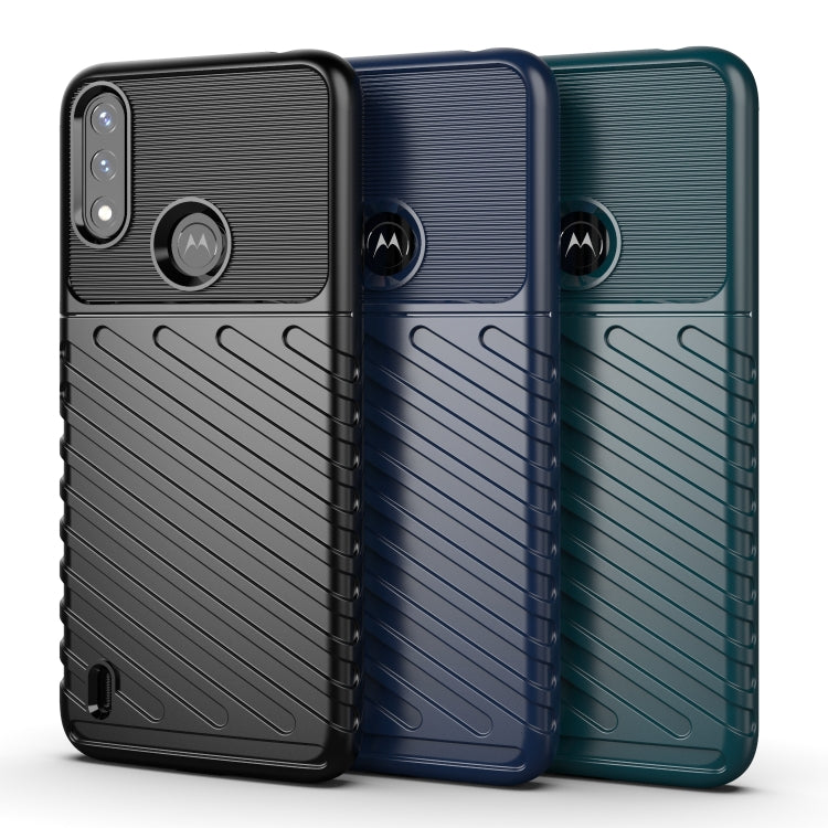 For Motorola Moto E7 Power Thunderbolt Shockproof TPU Protective Soft Case