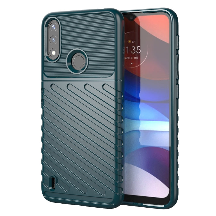 For Motorola Moto E7 Power Thunderbolt Shockproof TPU Protective Soft Case