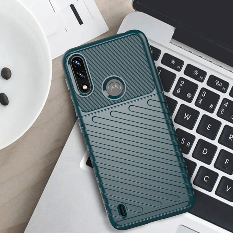 For Motorola Moto E7 Power Thunderbolt Shockproof TPU Protective Soft Case