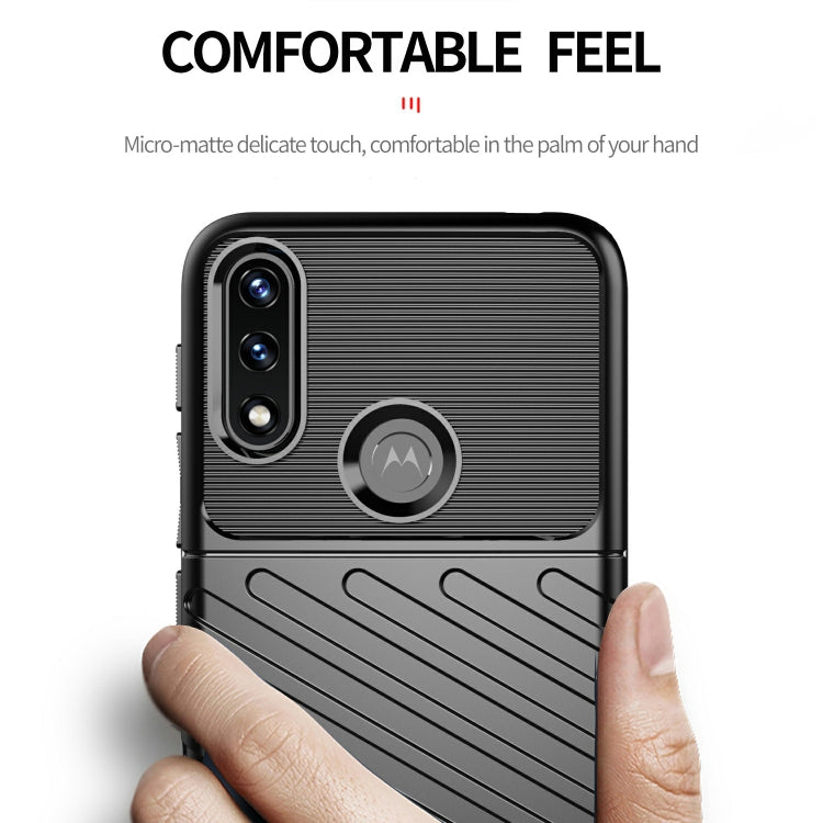 For Motorola Moto E7 Power Thunderbolt Shockproof TPU Protective Soft Case