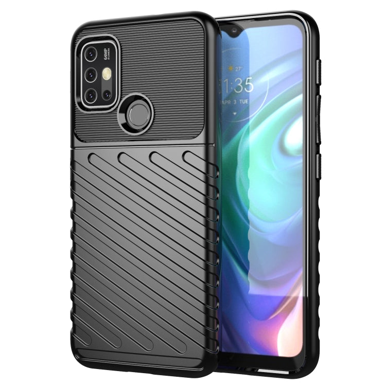 For Motorola Moto G10 Thunderbolt Shockproof TPU Protective Soft Case