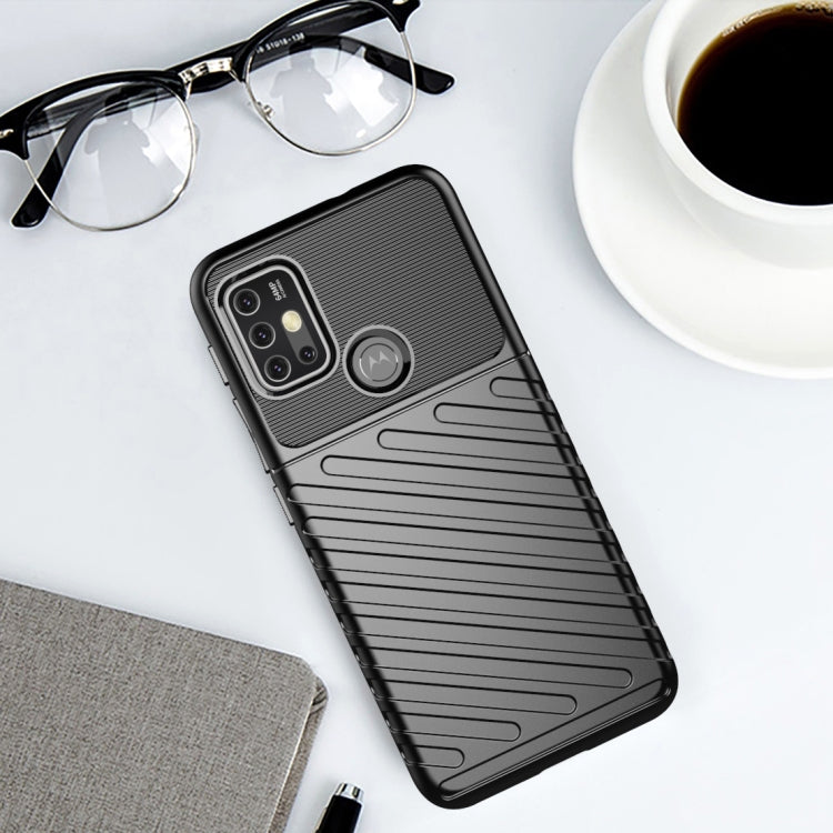 For Motorola Moto G10 Thunderbolt Shockproof TPU Protective Soft Case