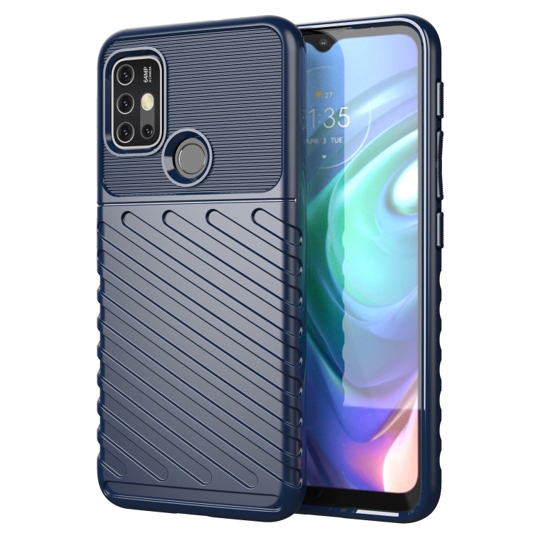 For Motorola Moto G10 Thunderbolt Shockproof TPU Protective Soft Case