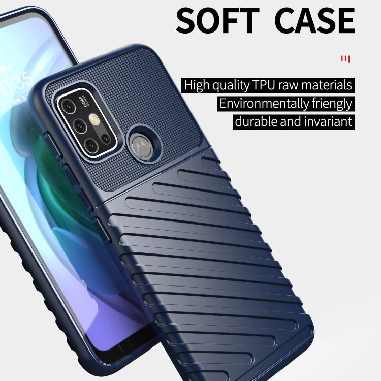For Motorola Moto G10 Thunderbolt Shockproof TPU Protective Soft Case