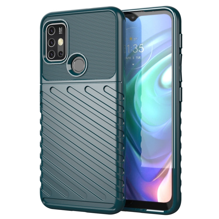 For Motorola Moto G10 Thunderbolt Shockproof TPU Protective Soft Case