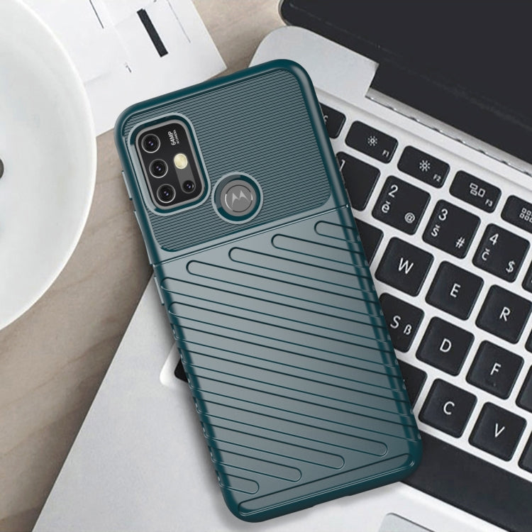 For Motorola Moto G10 Thunderbolt Shockproof TPU Protective Soft Case