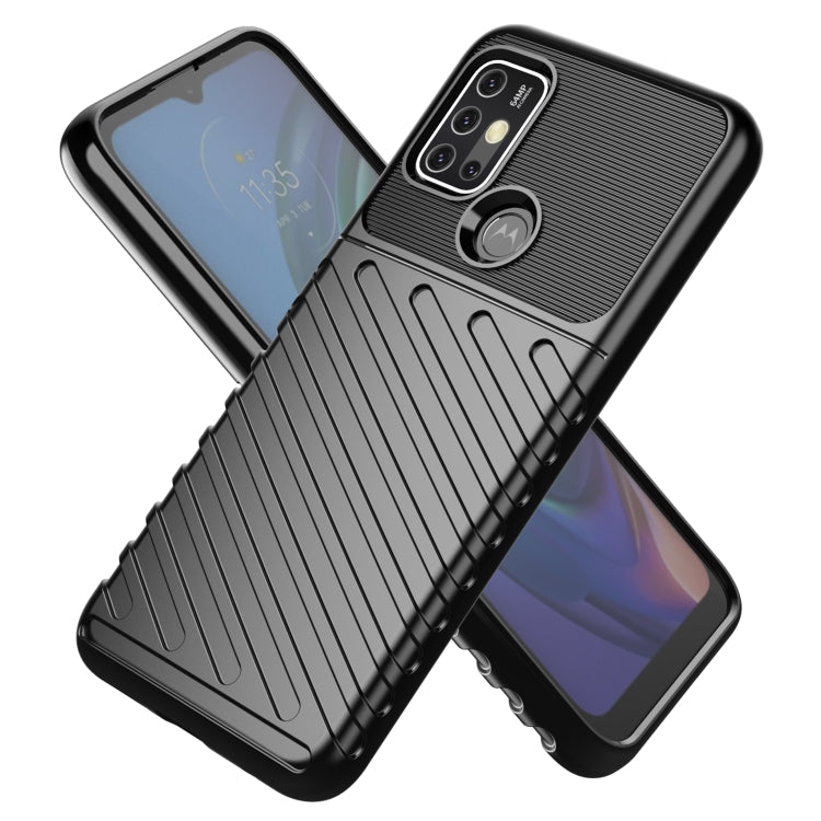 For Motorola Moto G10 Thunderbolt Shockproof TPU Protective Soft Case