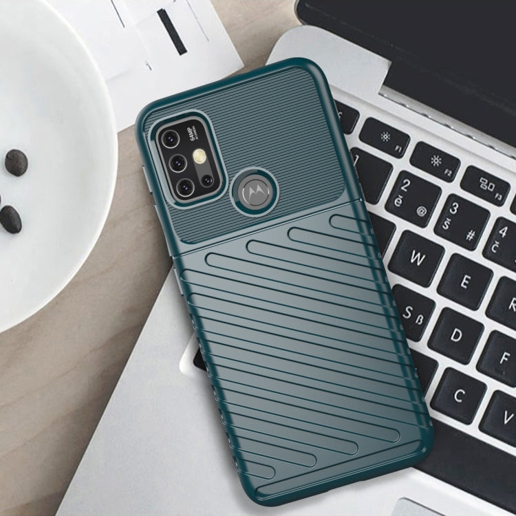 For Motorola Moto G30 Thunderbolt Shockproof TPU Protective Soft Case