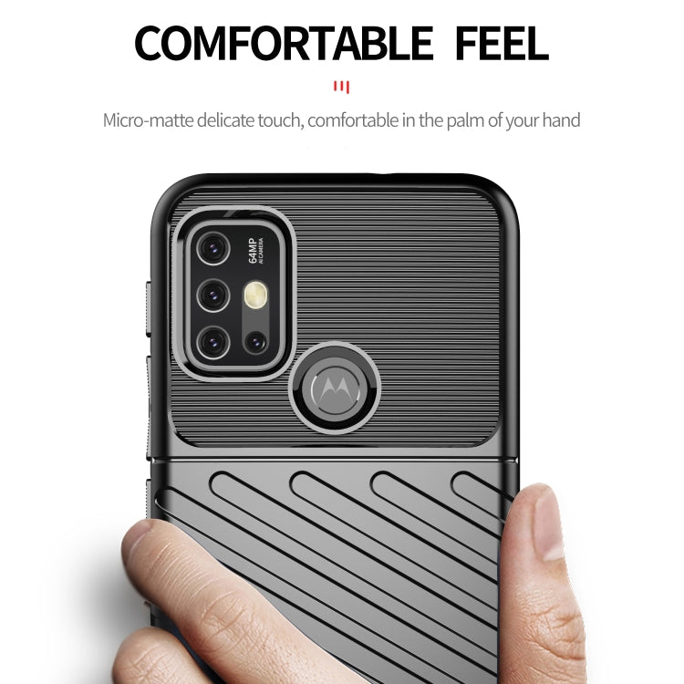 For Motorola Moto G30 Thunderbolt Shockproof TPU Protective Soft Case